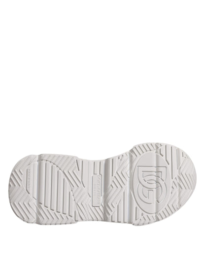 White Daymaster Low Top Sneakers - Premium Italian Leather