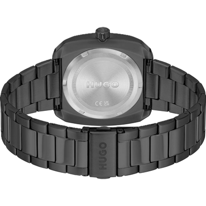 Gray Stainless Steel Watch