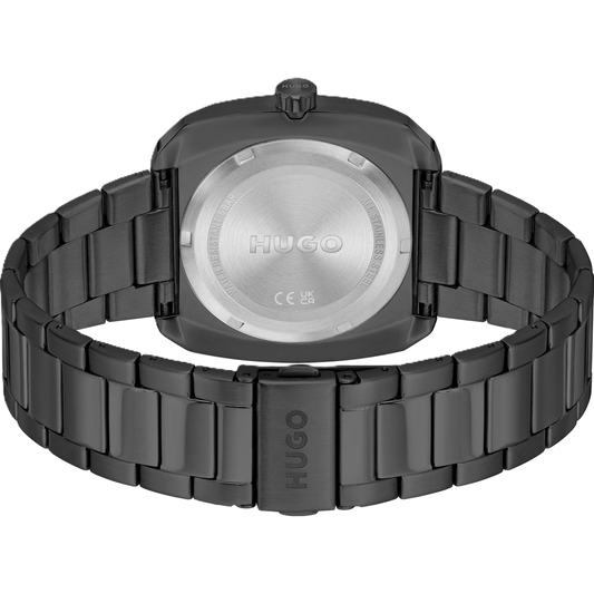 Gray Stainless Steel Watch