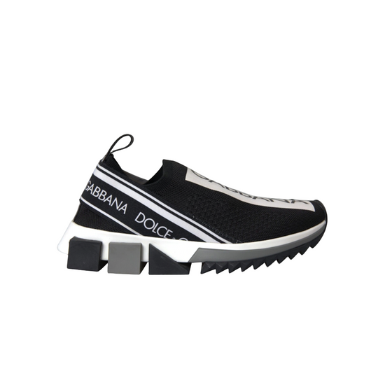 Black White Slip On Sorrento Sneakers Shoes