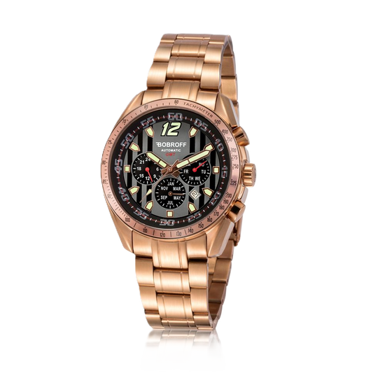 Bronze Stainless Steel Watch