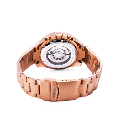 Bronze Stainless Steel Watch