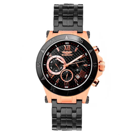 Black Stainless Steel Watch
