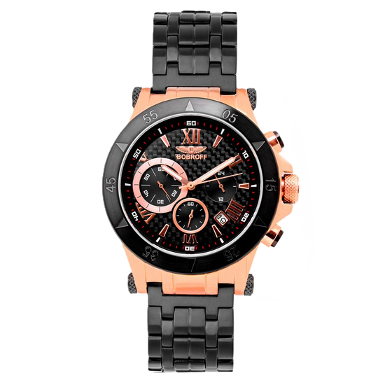 Black Stainless Steel Watch