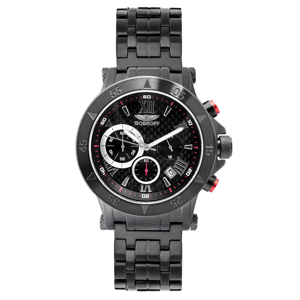 Black Stainless Steel Watch