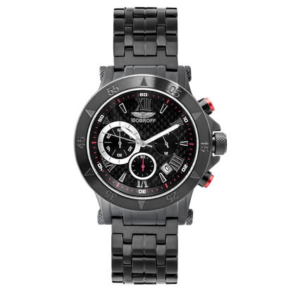 Black Stainless Steel Watch