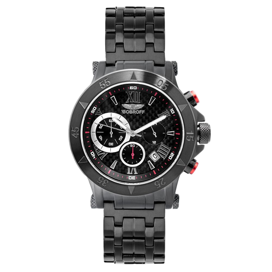 Black Stainless Steel Watch