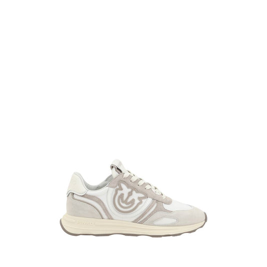 Leather Sneakers - Zoe Paneled Design with Signature Stitching