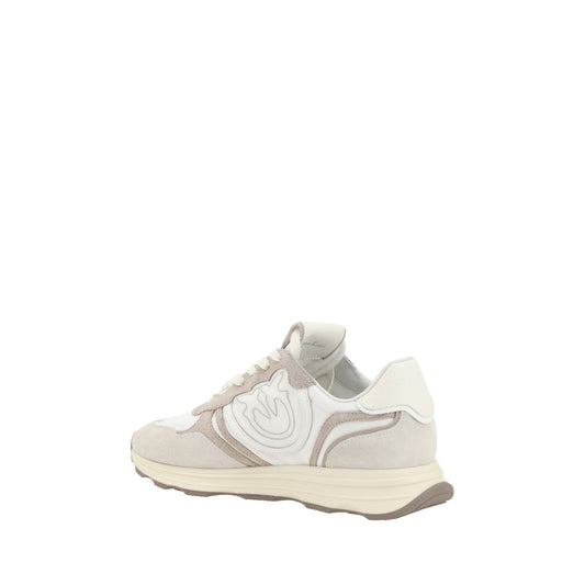 Leather Sneakers - Zoe Paneled Design with Signature Stitching