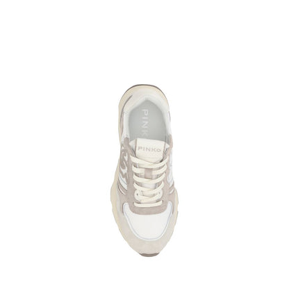 Leather Sneakers - Zoe Paneled Design with Signature Stitching