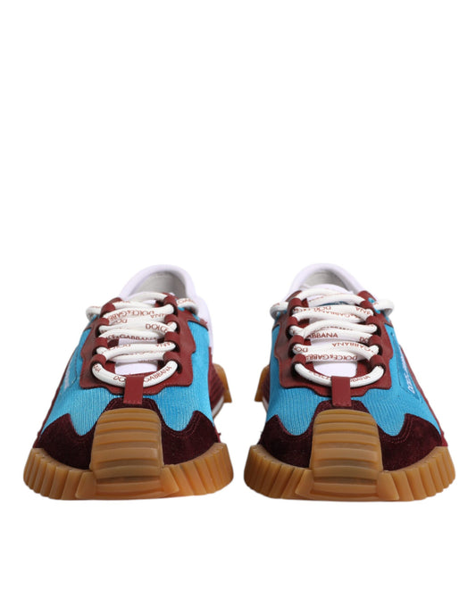 Dolce &amp; Gabbana Multicolored Nylon NS1 Low-Top Sneakers