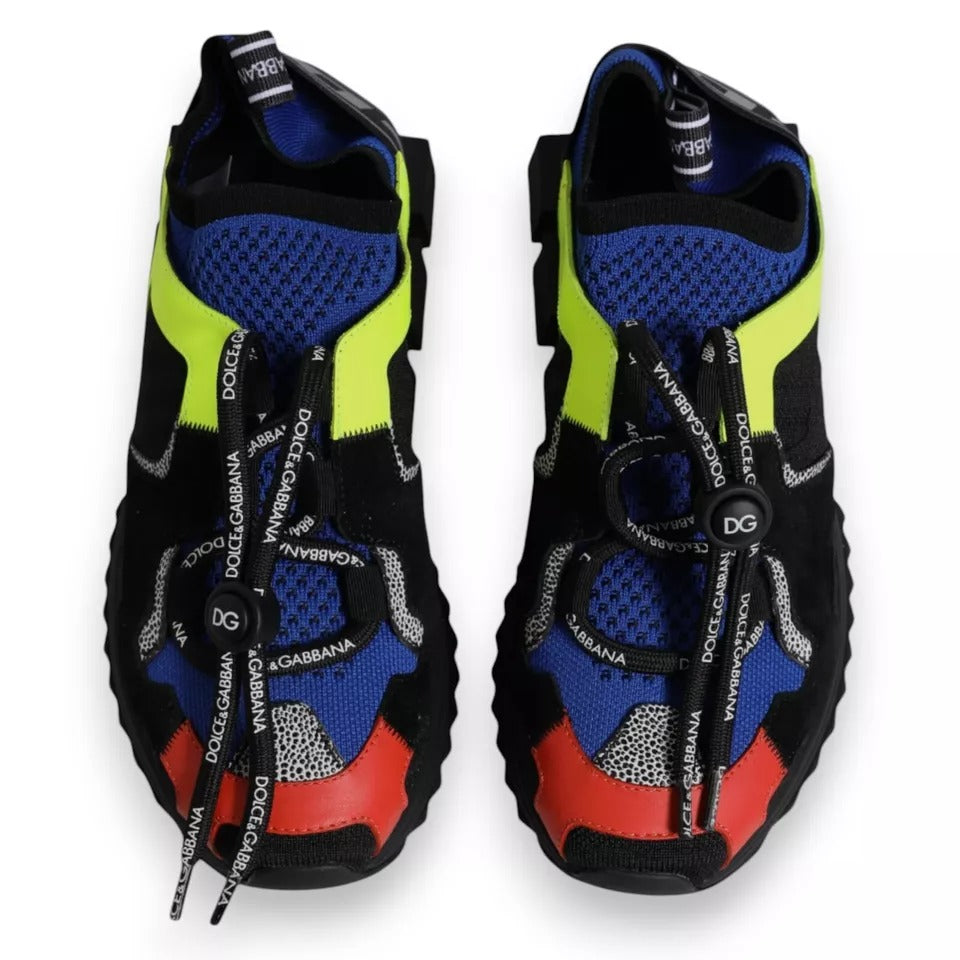 Multicolor Mesh Sorrento Trekking Sneakers - Luxury Italian Craftsmanship