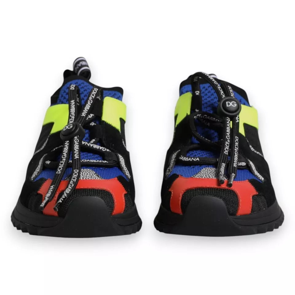 Multicolor Mesh Sorrento Trekking Sneakers - Luxury Italian Craftsmanship