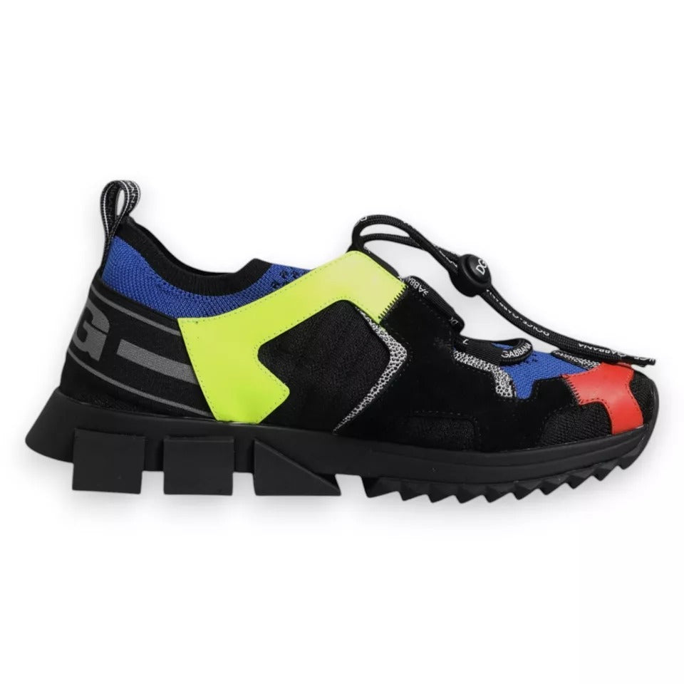 Multicolor Mesh Sorrento Trekking Sneakers - Luxury Italian Craftsmanship