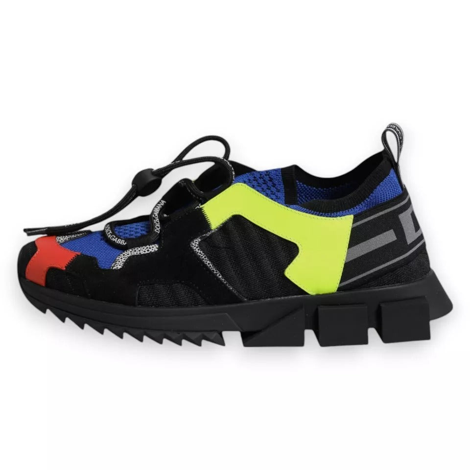 Multicolor Mesh Sorrento Trekking Sneakers - Luxury Italian Craftsmanship