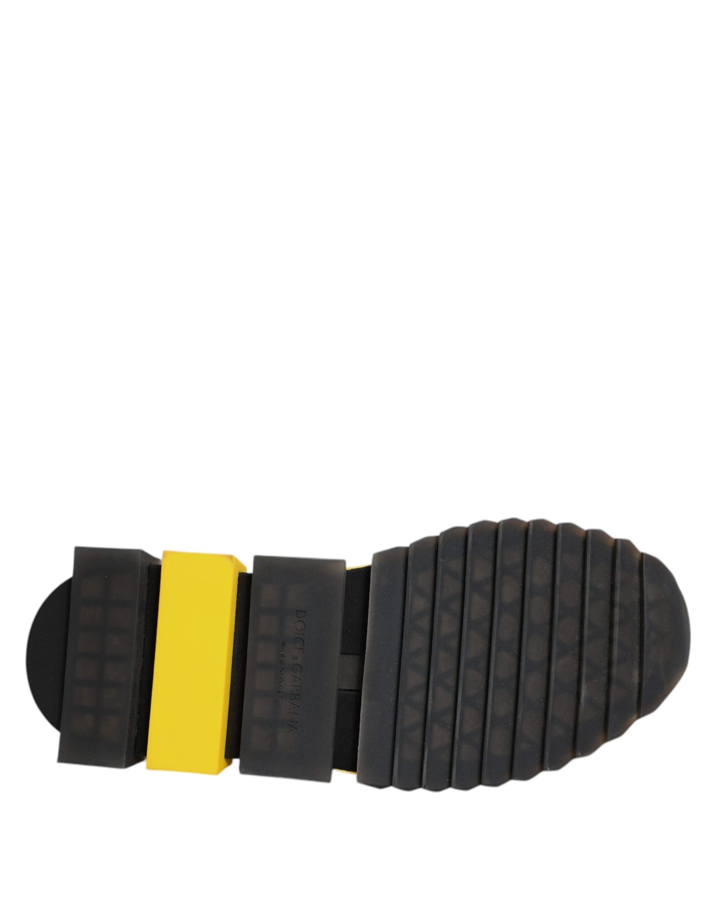 Dolce &amp; Gabbana Yellow SORRENTO Sport Stretch Sneakers