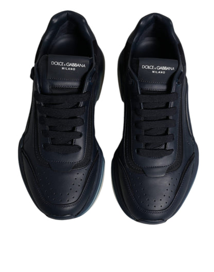 Dolce &amp; Gabbana Navy Blue Daymaster Low-Top Men's Sneakers