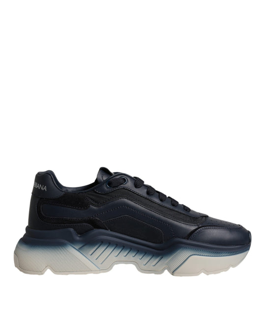 Dolce &amp; Gabbana Navy Blue Daymaster Low-Top Men's Sneakers