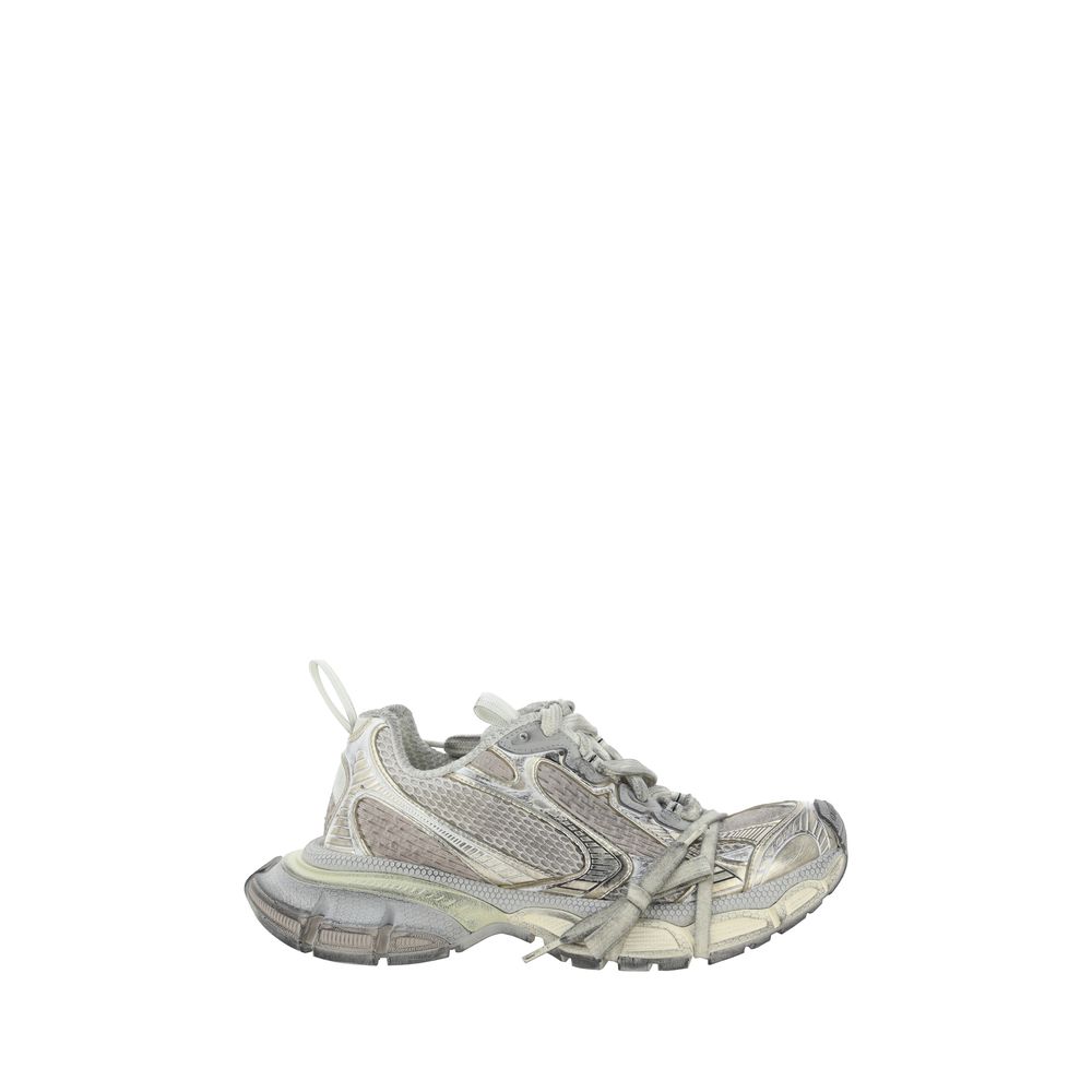 3XL Chunky Platform Sneakers - Oversized Athletic Design with Reflective Details