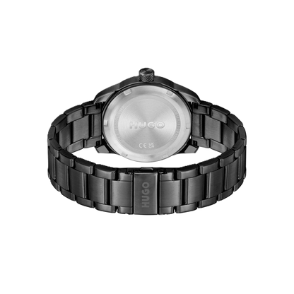 Black Stainless Steel Watch