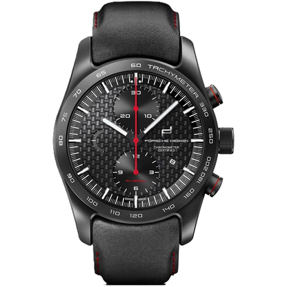 Black Leather Watch