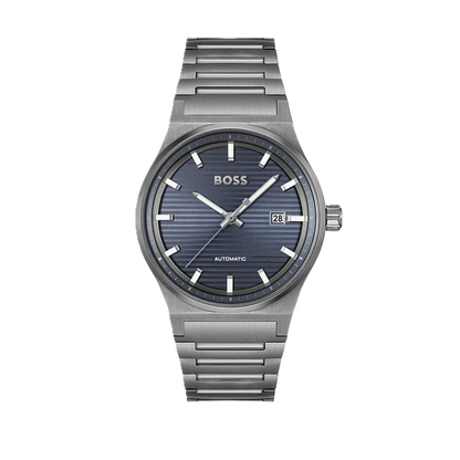 Gray Stainless Steel Watch