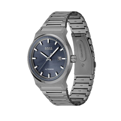 Gray Stainless Steel Watch