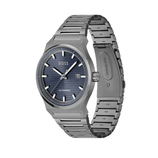 Gray Stainless Steel Watch