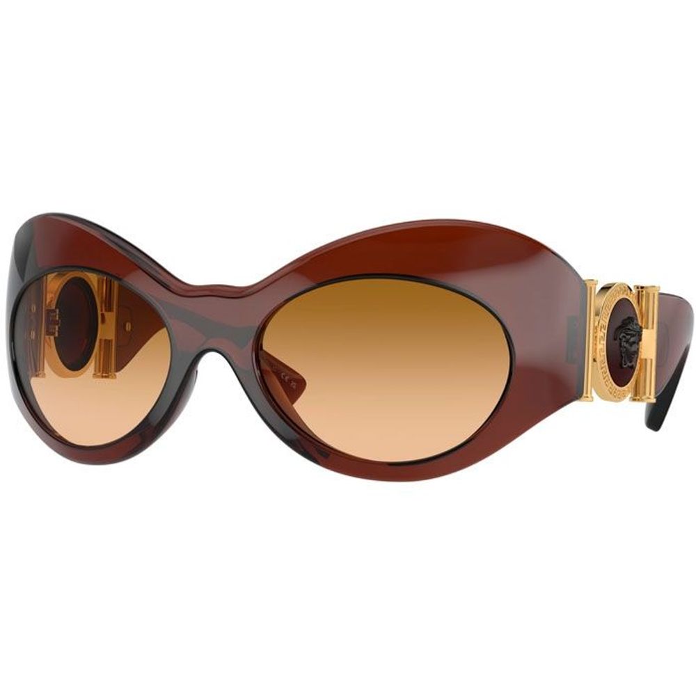 Acetate Sunglasses - Brown Frame with UV Protection