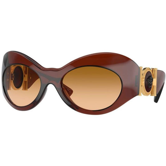 Acetate Sunglasses - Brown Frame with UV Protection