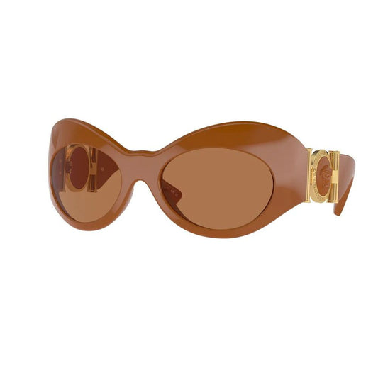 Brown Acetate Sunglasses with UV Protection - Women's Designer Eyewear