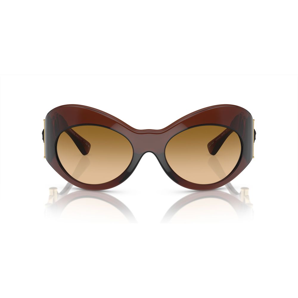 Acetate Sunglasses - Brown Frame with UV Protection