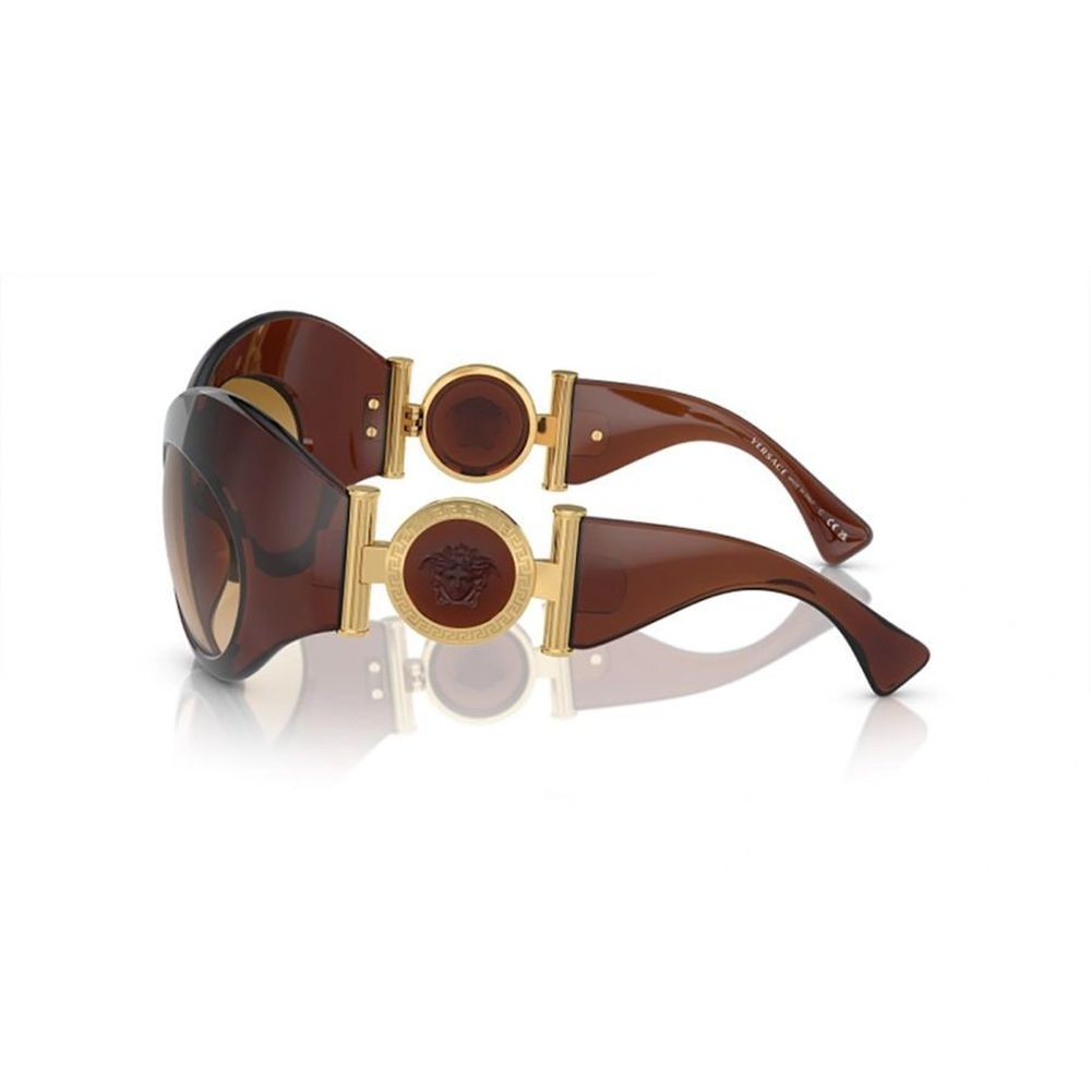 Acetate Sunglasses - Brown Frame with UV Protection