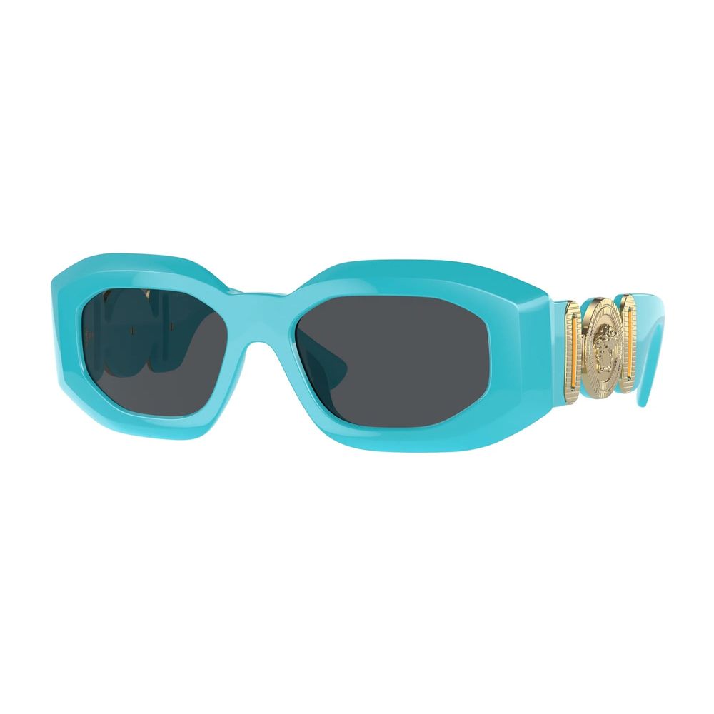 Acetate Sunglasses - Blue Frame with Grey Lenses