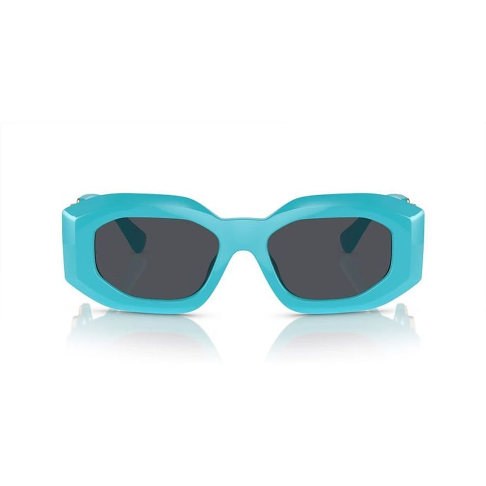 Acetate Sunglasses - Blue Frame with Grey Lenses