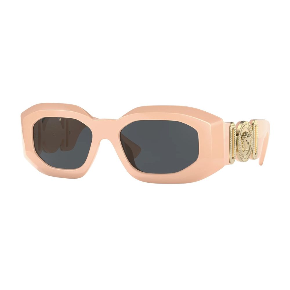 Acetate Sunglasses - Pink Frame with Grey Lenses