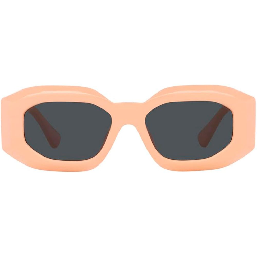 Acetate Sunglasses - Pink Frame with Grey Lenses