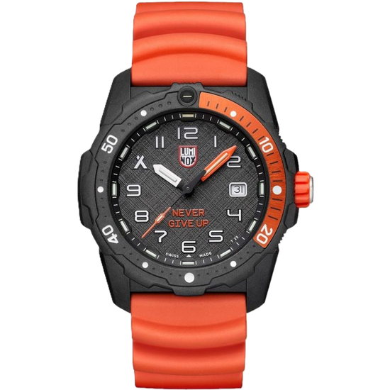 Orange Rubber Watch
