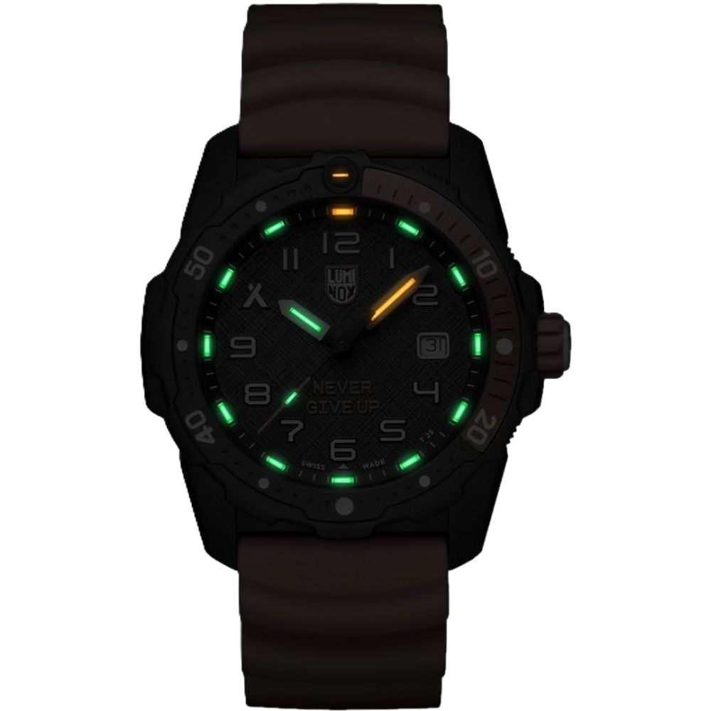 Orange Rubber Watch