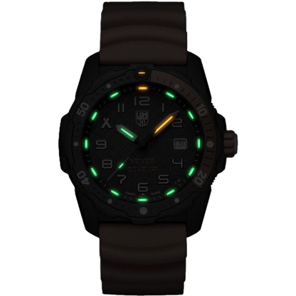 Orange Rubber Watch