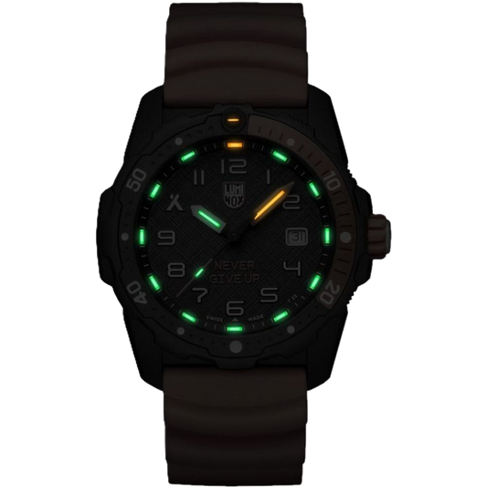 Orange Rubber Watch