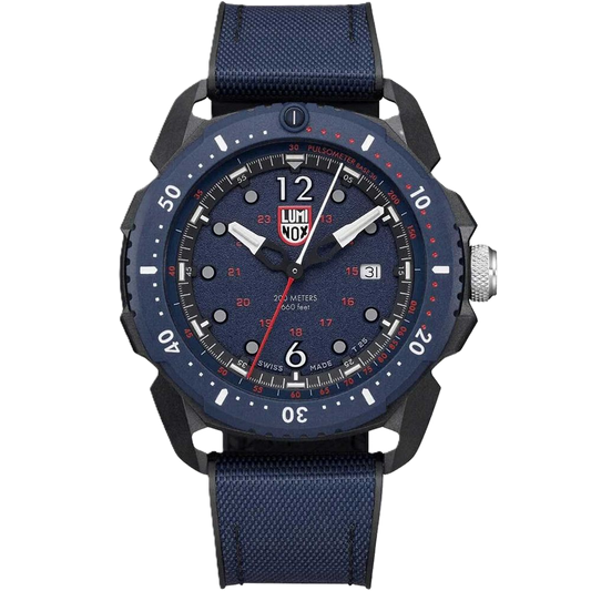 Blue Rubber Watch