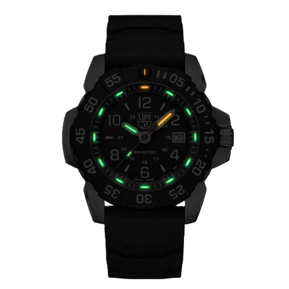Black Rubber Watch