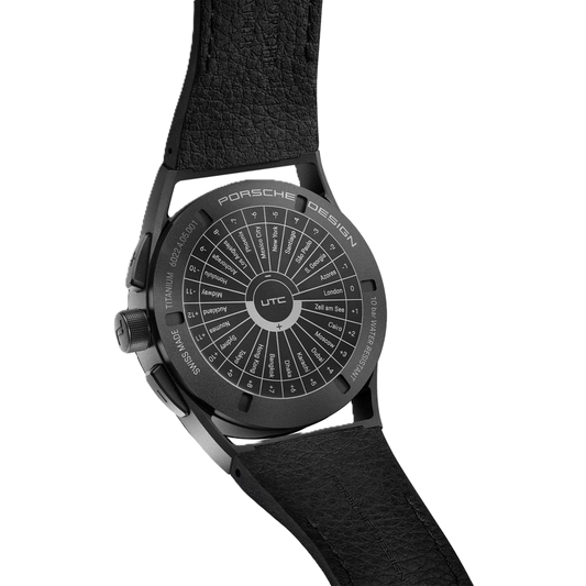 Black Leather Watch