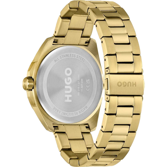 Gold Stainless Steel Watch