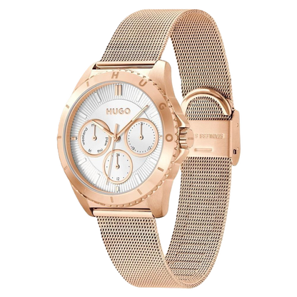 Gold Stainless Steel Watch