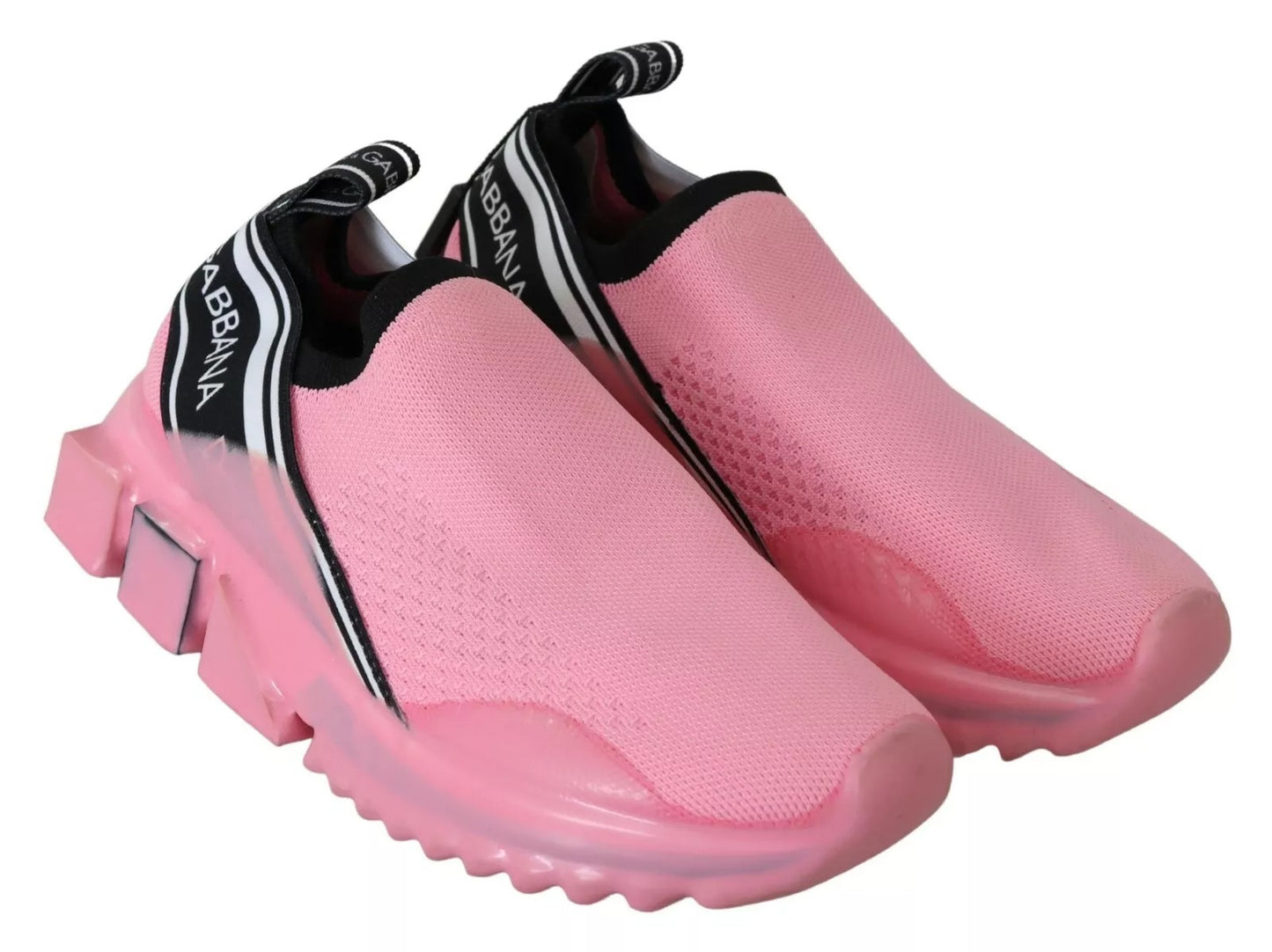 Pink Low Top Sorrento Sneakers - Slip On Designer Casual Shoes