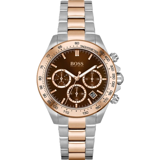 Bicolor Stainless Steel Watch