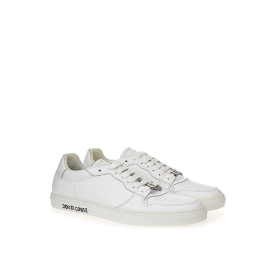 White Leather Sneakers - Luxury Italian Craftsmanship