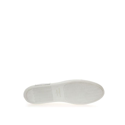 White Leather Sneakers - Luxury Italian Craftsmanship